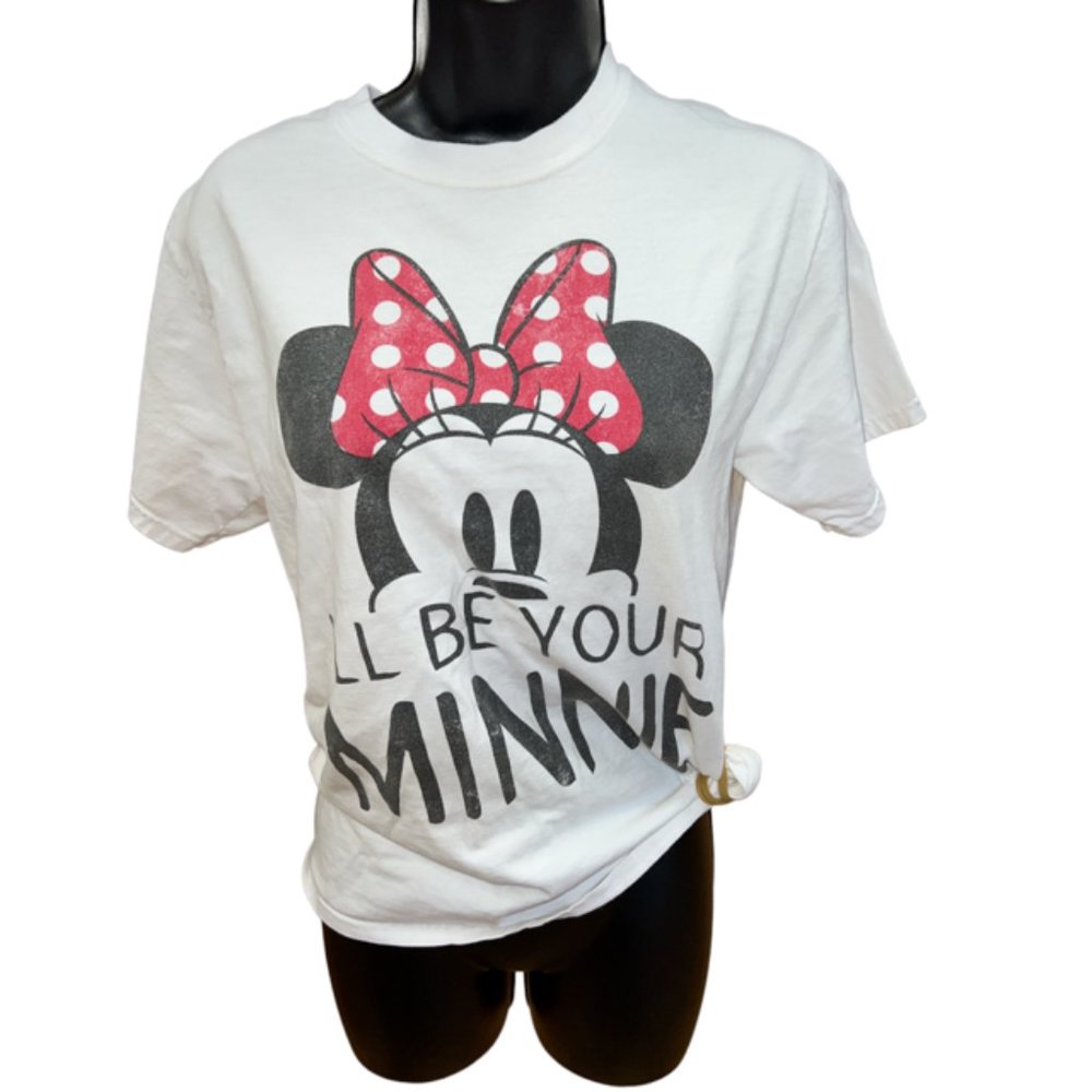 Disney Parks "I'll Be Your Minnie" Graphic Tee Sz S
